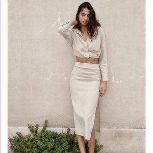 Zara linen set , XL & XXL